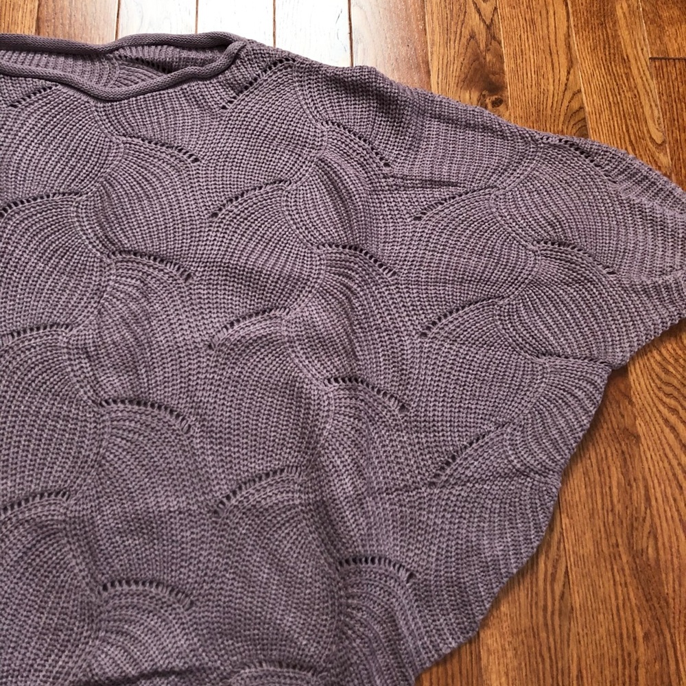 ‼️ 1 LEFT‼️ ash purple oversized sweater - Picture 7 of 7